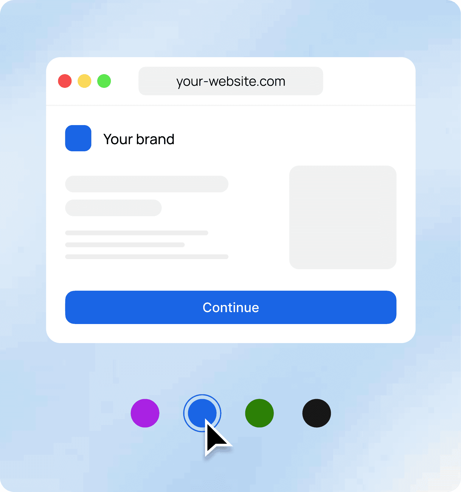 White label deployment illustration