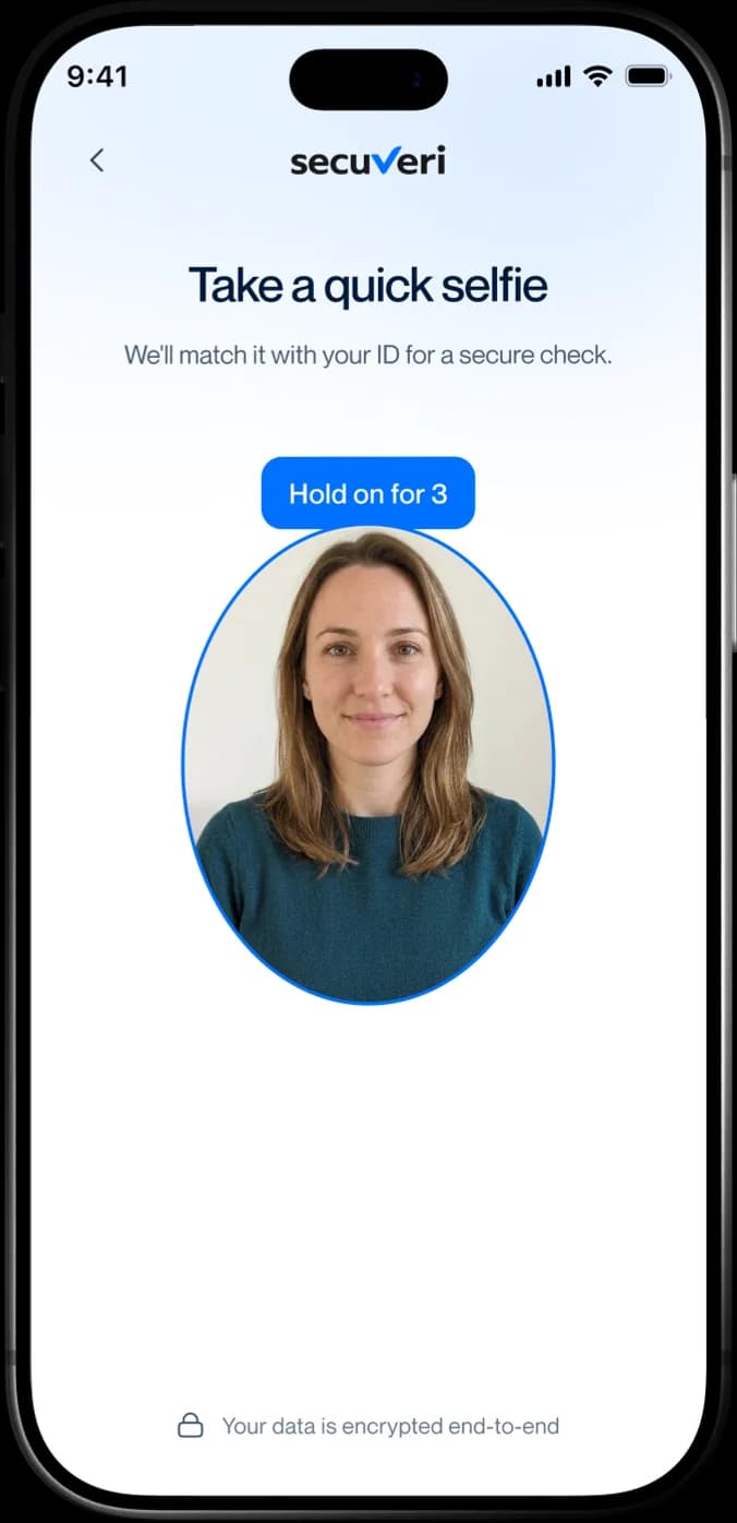 secuveri app face and liveness check